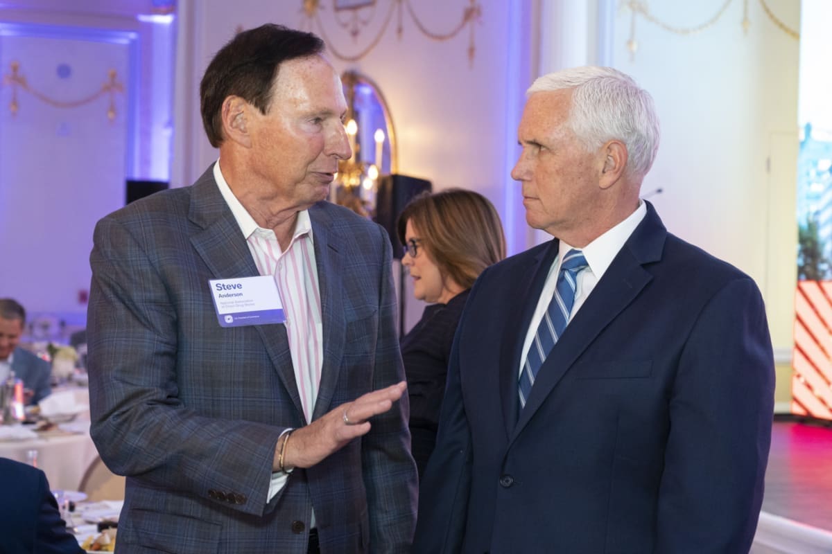 Steve Anderson & Mike Pence