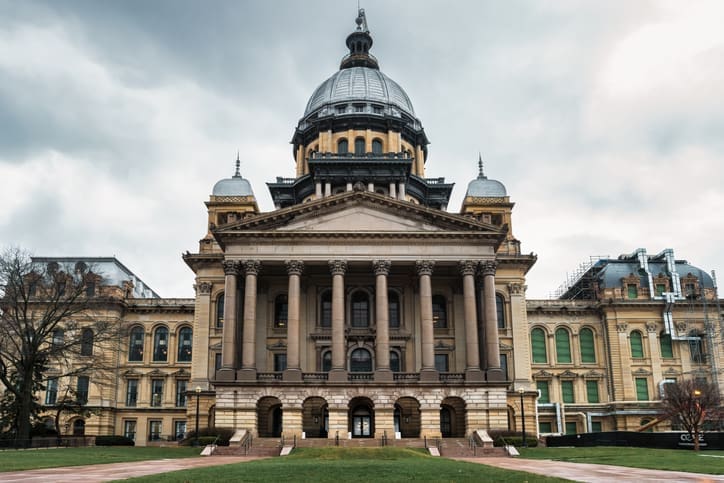 Springfield Illinois State Capitol USA